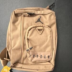 Jordan Men's Collectors Crossbody Bag Adjustable Strap Archaeo Brown One Size